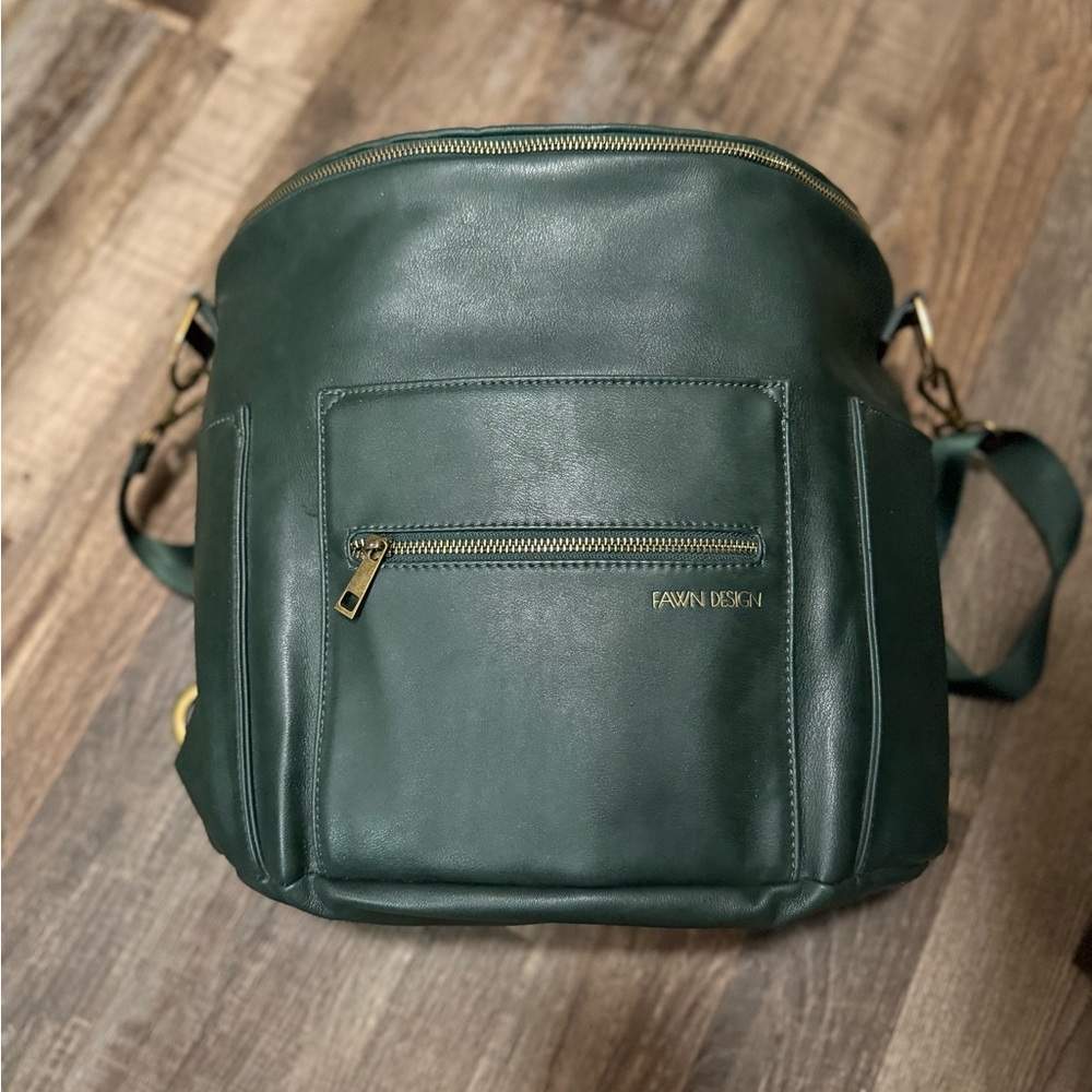 Fawn Design Forest Green Original  Backpack